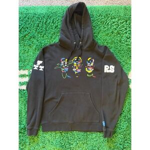 Raphael Saadiq Tony Toni Tone 2023 Tour Hoodie Black Graphic Sweatshirt XL